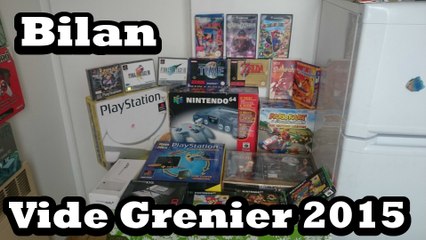 Bilan Vide Grenier de l'année 2015