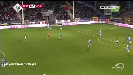 David Pollet Goal HD - Charleroi 1-0 Genk - 26-12-2015 Jupiler League