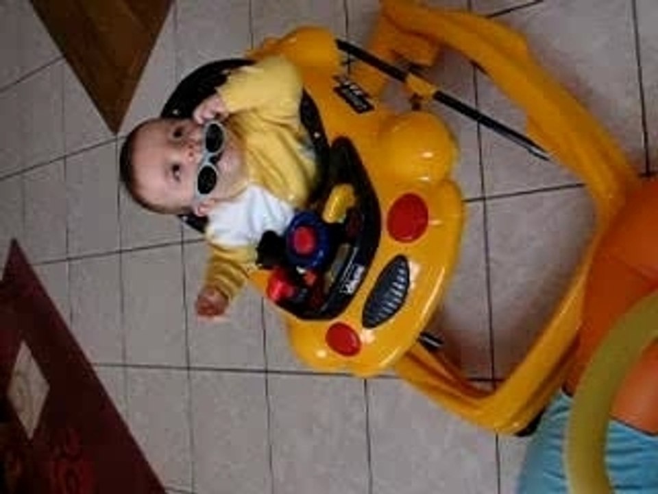 Baptiste en totteur juillet 2006