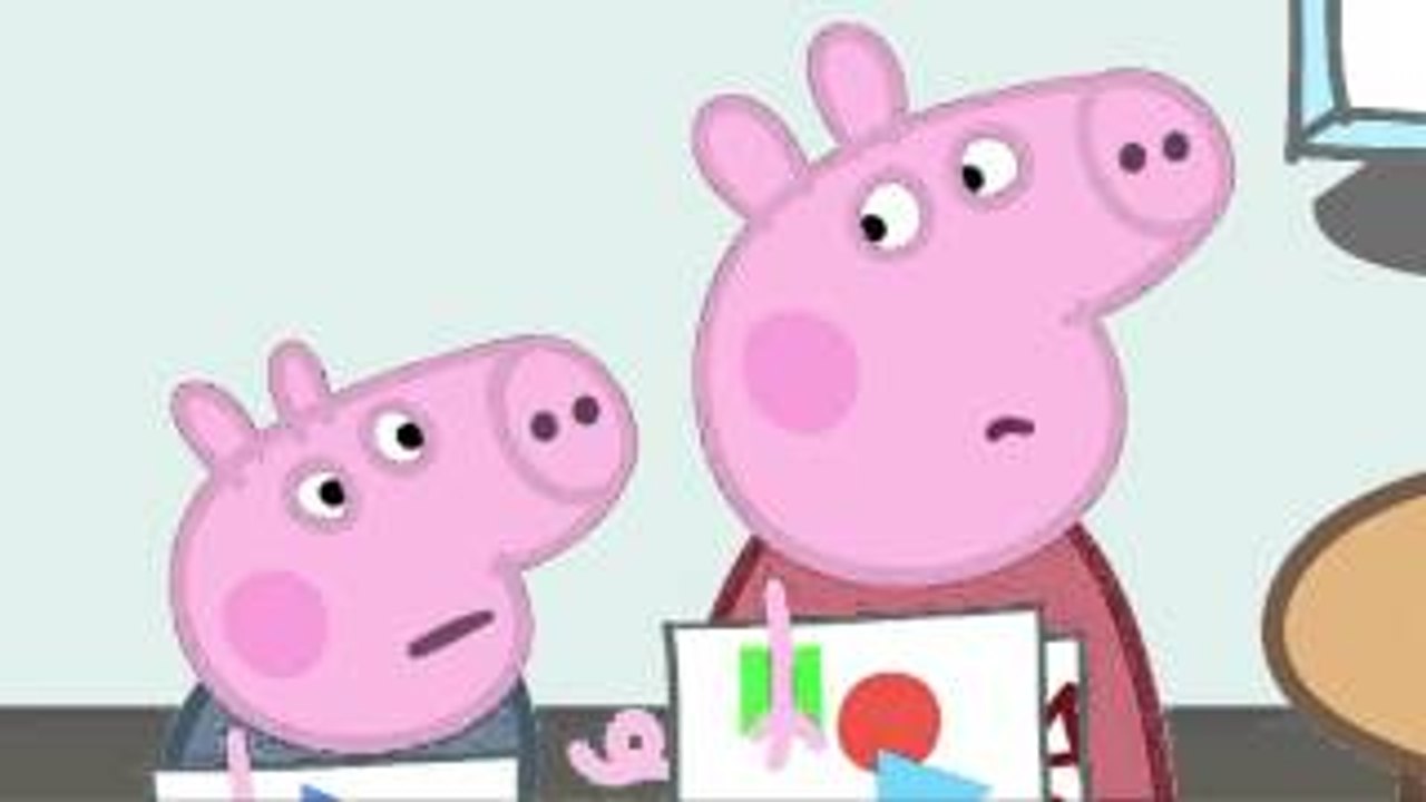 Peppa Pig Daddy Pigs Office Clip