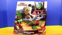 Disney Planes Wild Fire & Rescue Wildfire Rescue Playset Dusty Crophopper Saves Tractor Bu