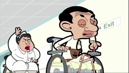 Mr Bean Broken Leg