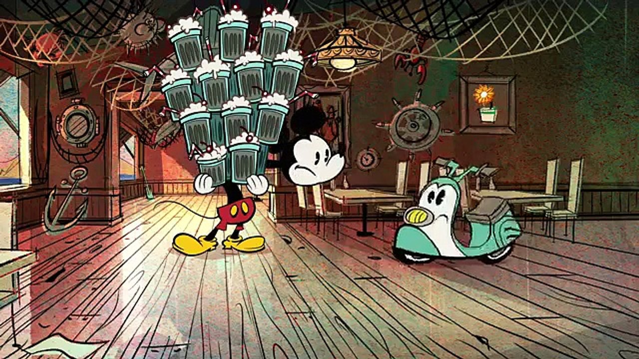 Road Hogs - A Mickey Mouse Cartoon