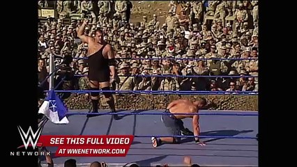 WWE Network- John Cena vs. Big Show- Christmas in Baghdad