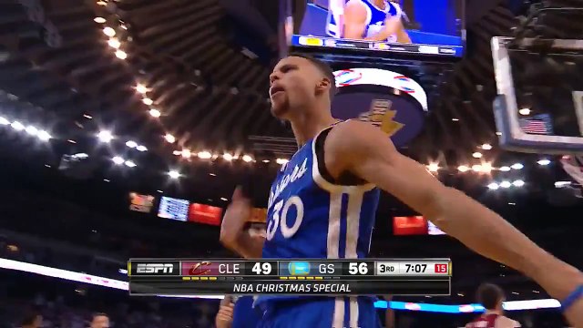 Stephen Curry 19 Pts - Full Highlights - Cavaliers vs Warriors - Dec 25, 2015 - NBA