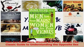 PDF Download  Men Are from Mars Women Are from Venus The Classic Guide to Understanding the Opposite PDF Online