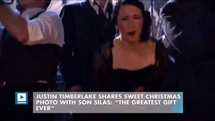 Justin Timberlake Shares Sweet Christmas Photo With Son Silas: “The Greatest Gift Ever”