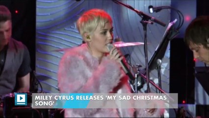 Miley Cyrus Releases 'My Sad Christmas Song'