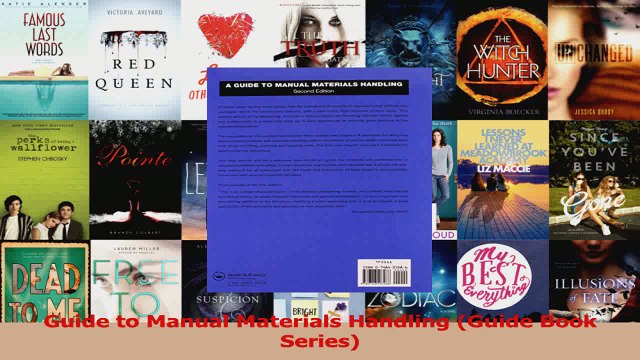 PDF Download Guide to Manual Materials Handling Guide Book Series PDF Full Ebook