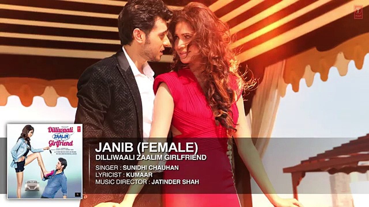 'Janib (Female)' FULL AUDIO Song _ Sunidhi Chauhan _ Divyendu Sharma _ Dilliwaali Zaalim Girlfriend