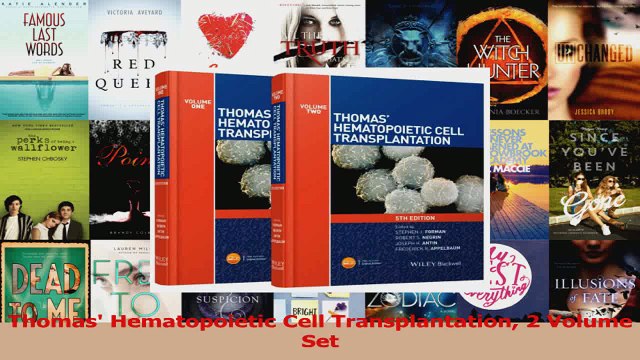 PDF Download  Thomas Hematopoietic Cell Transplantation 2 Volume Set Read Full Ebook