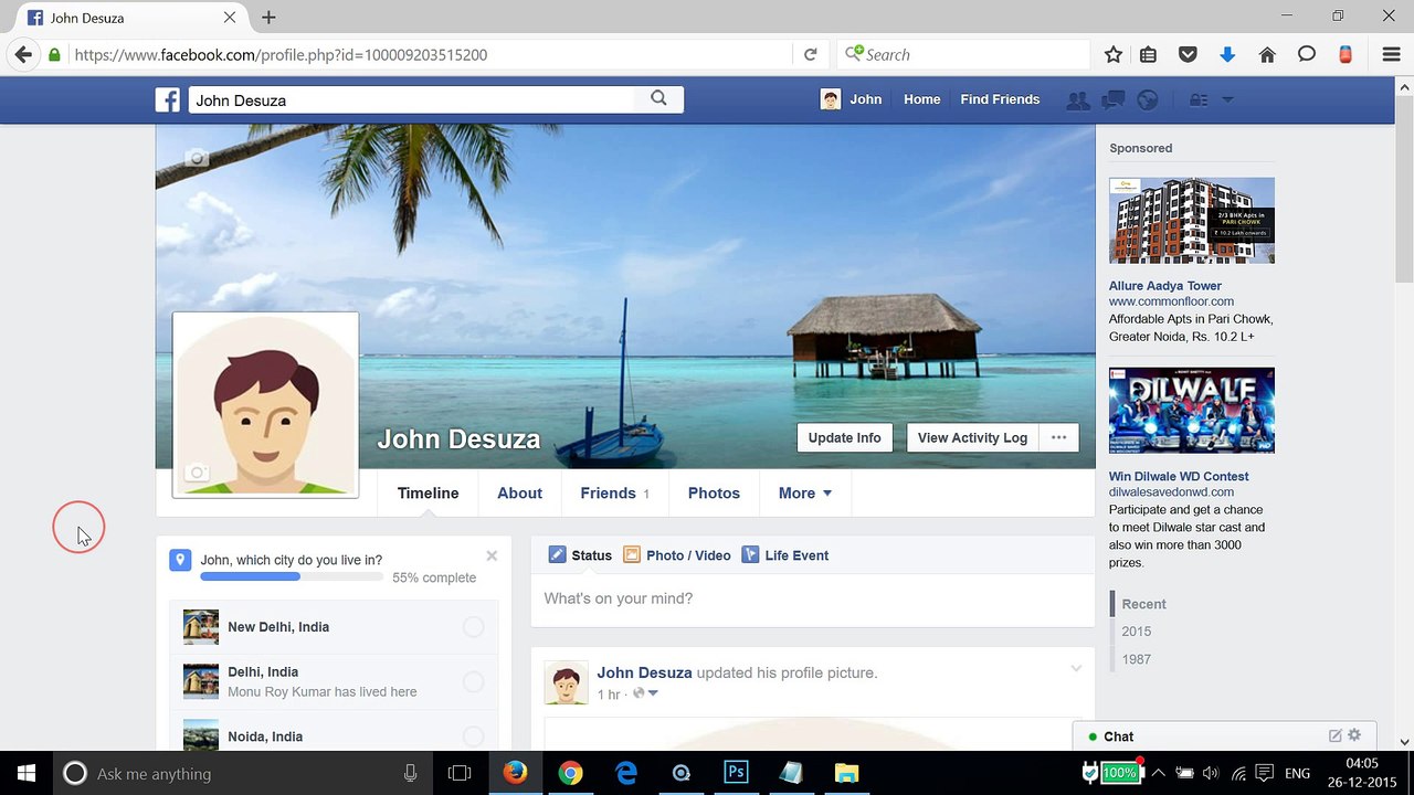 How To View Your Facebook Profile As a Differen...