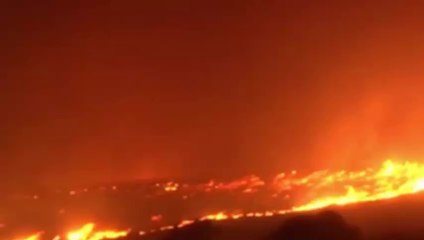 Flames Along Southern California Coast Close Highways, Spur Evacuations