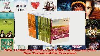 PDF Download  New Testament For Everyone Set 18 Volumes The New Testament for Everyone PDF Full Ebook
