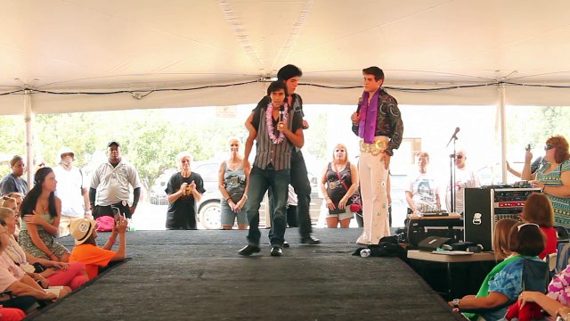 Austin Irby, Taylor Rodriguez & Cote Deonath sing 'Long Tall Sally Medley' Elvis Week 2014