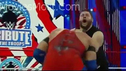 Ryback vs Kevin Owens Full Length Match WWE Tribute to the Troops 23-12-2015 -WYATT FAMILY SEGEMENT!!!!!!!!!!!