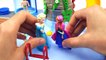 princess SHARK ATTACK!! Frozen Anna attacked by SHARK!! BATMAN come to the rescue! (Toys Story)