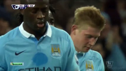 Manchester City 4-0 Sunderland - Kevin De Bruyne Goal England  Premier League - 26.12.2015