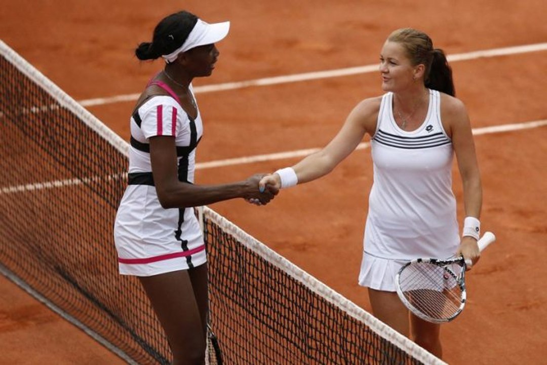 Agnieszka Radwanska vs Venus Williams Roland Garros 2012 Highlights