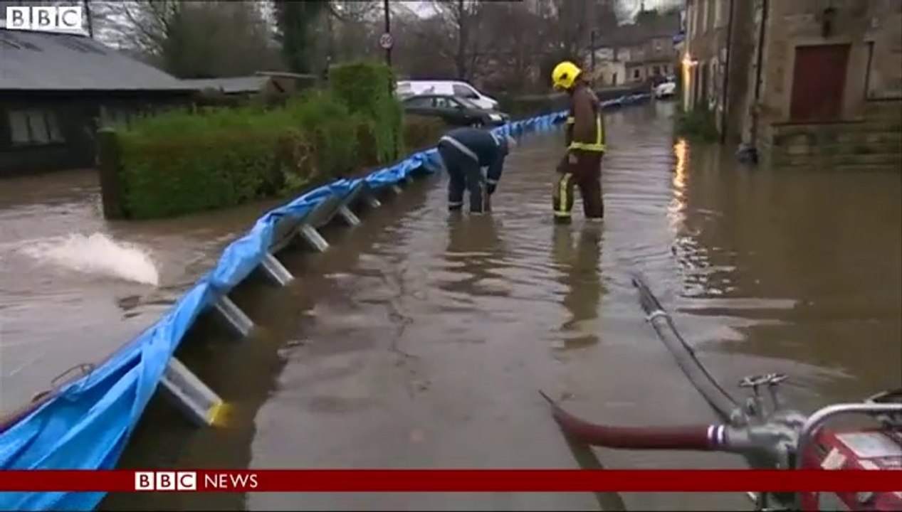 Severe weather warnings issued in northern England