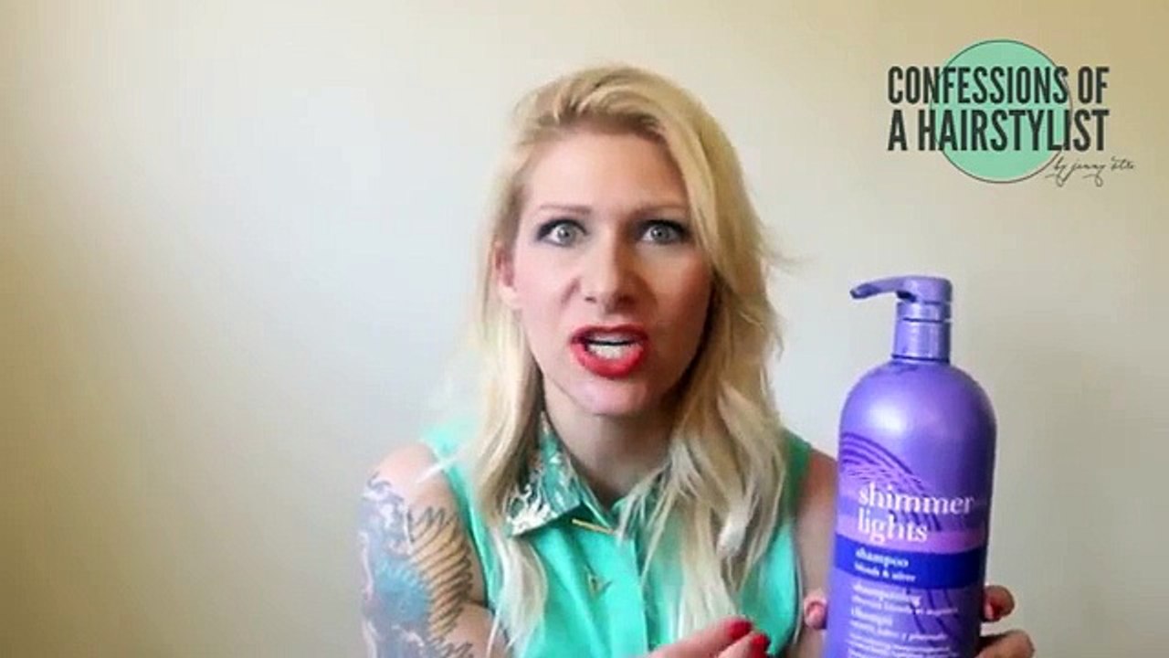 How to get rid of yellow and brassy tones in your hair.