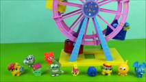 Peppa poaka Peppa Pig Toy Theme Park with Disney Princesses Shopkins Moshi Monsters Peppa ingulube