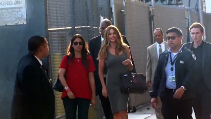 Sofia Vergara Sexy At Jimmy Kimmel Live