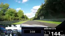 BMW M4 GTS Vuelta rápida a Nurburgring Nordschleife