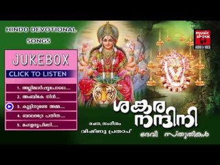 Hindu Devotional Songs Malayalam | Shankara Nandini | Devi Sthuthikal Malayalam