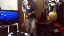 Japanese dad smashes son's brand new PS4