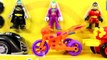 Imaginext DC Superfiends Gift Set With Batman Batmobile Joker Motorcycle Robin Four Wheele