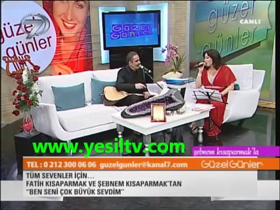 Fatih Kısaparmak BEN SENİ ÇOK BÜYÜK SEVDİM Feat Şebnem Kısaparmak Canlı Performan