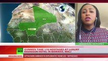 Gunmen take 170 hostages at luxury Radisson hotel in Bamako, Mali