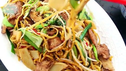 Video herunterladen: Easy Stir-fried Noodles Recipe