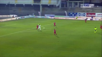 Download Video: 3-0 Daniele Cacia Goal Italy  Serie B - 27.12.2015, Ascoli Calcio 3-0 Spezia Calcio