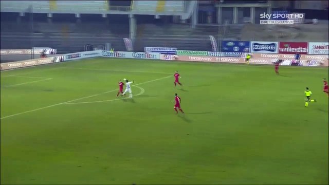 3-0 Daniele Cacia Goal Italy Serie B - 27.12.2015, Ascoli Calcio 3-0 Spezia Calcio