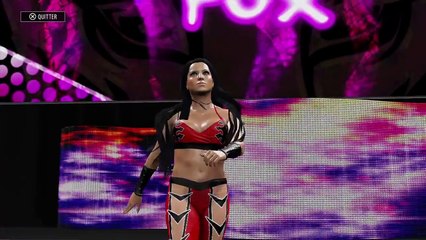 WWE 2K16 Main Event Maryse vs Melina