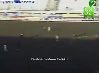 الدخيلي ينقذ الإفريقي من الهزيمة في الثواني الأخيرة من المباراة