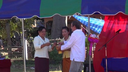 Fête & danses d'inauguration de la Maison 7 villages au Laos
