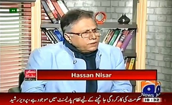 Hassan Nisar appreciates and praises IK decision on protocol