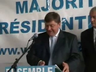 Discours de François VANNSON UMP (2/2) / Législatives 2007