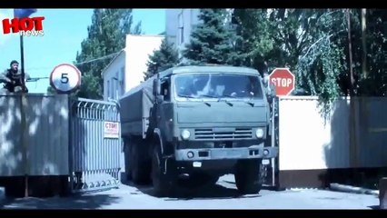 В Донецке воинская часть 3023 сдалась ополченцам без боя