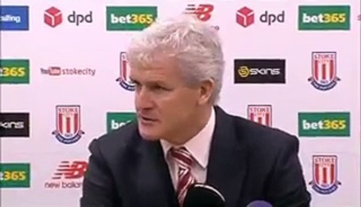 Stoke 2-0 Man Utd - Mark Hughes Press Conference