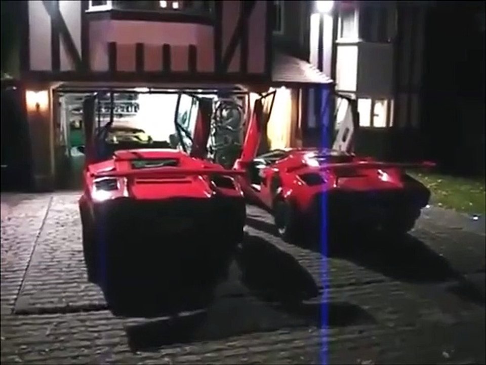 Awesome Sports Car Garage!