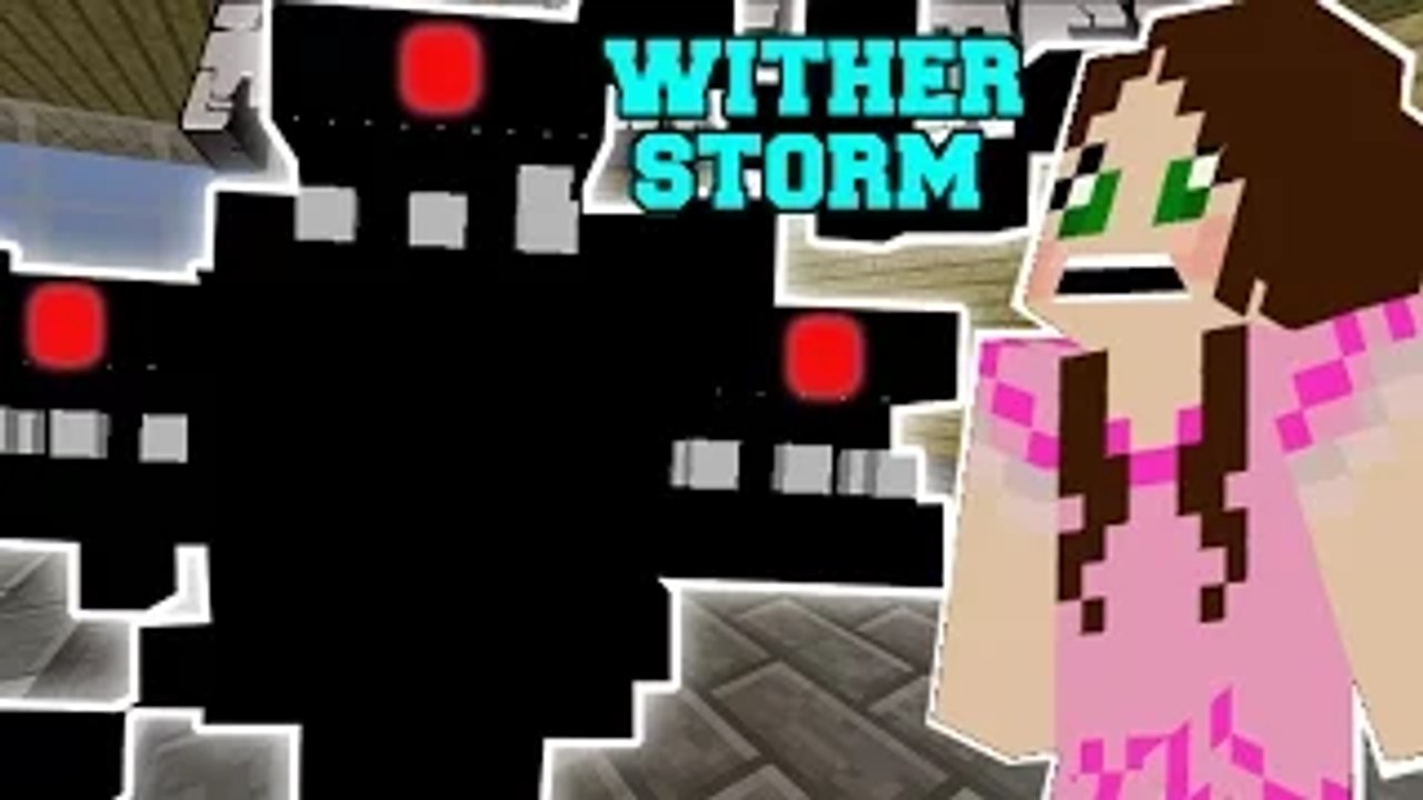 PopularMMOs Minecraft: WITHER STORM Pat and Jen Custom Command