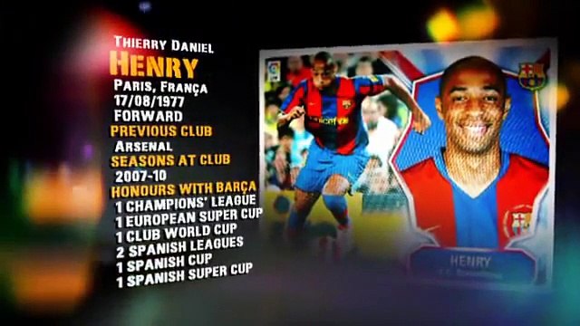 Thierry Henry Best goals for FC Barcelona (2007 2010) / أساطير برشلونة: أهداف تييري هنري