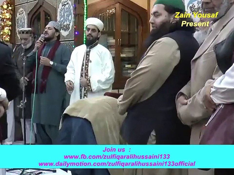 Must Watch Amazing Salam By Zulfiqar Ali Hussaini In Mehfil-e-Naat 25 December 2015 At Alford ( UK ).