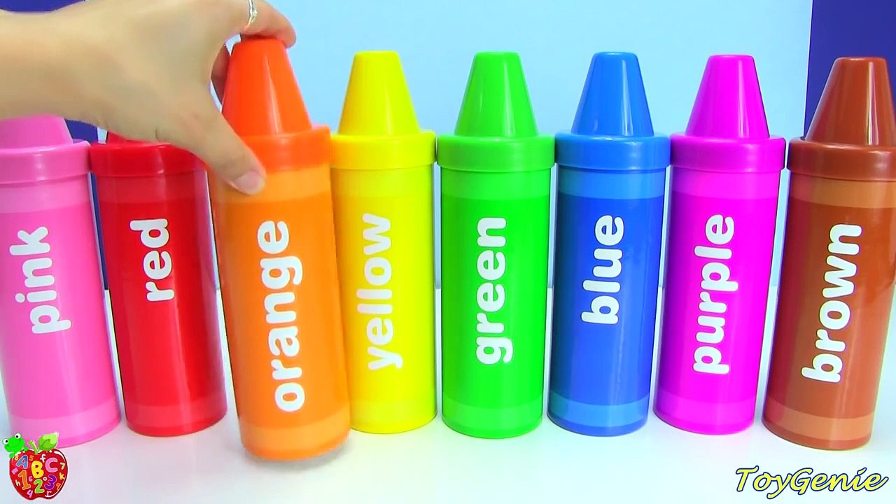 LEARN COLORS with Learning Resources Crayons Sorting Surprises