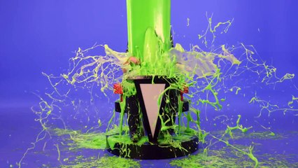 Blake Shelton Slimed in Slow Motion | Kids Choice Awards 2016 |