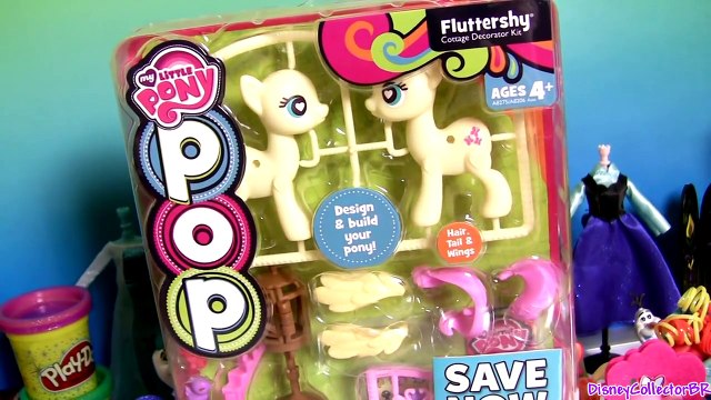 My Little Pony Pop Fluttershy Cottage Decorator Kit ❤ Build Klip Design Ponies by FunToys